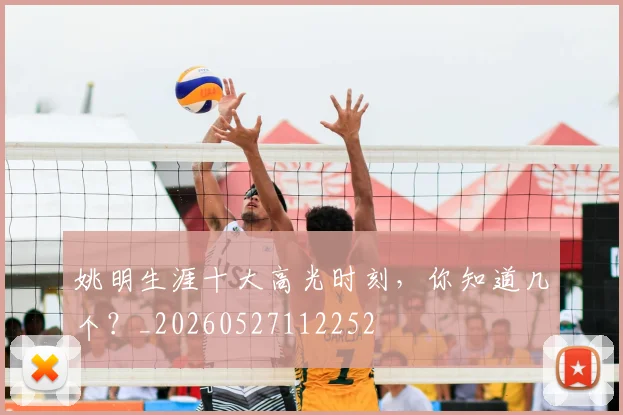 姚明生涯十大高光时刻，你知道几个？_20260527112252